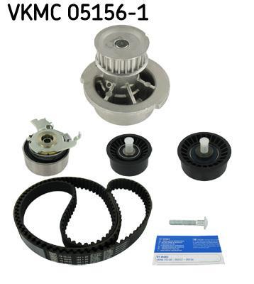 Pompe à eau + kit de courroie de distribution (Kit courroie de distribution) SKF ref. VKMC 05156-1